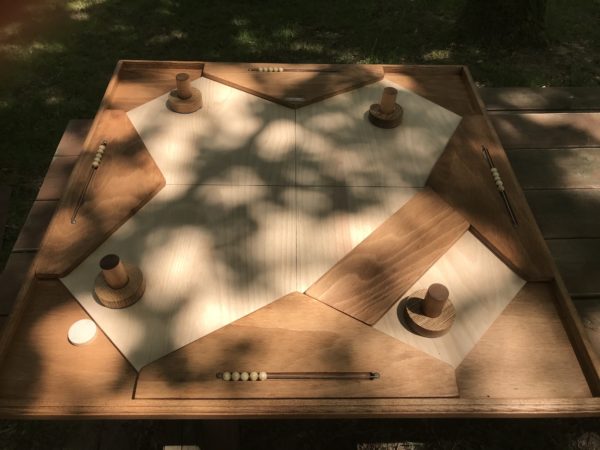 Table à glisser carrée Géante